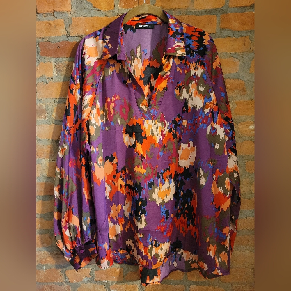 Womens silk blouse